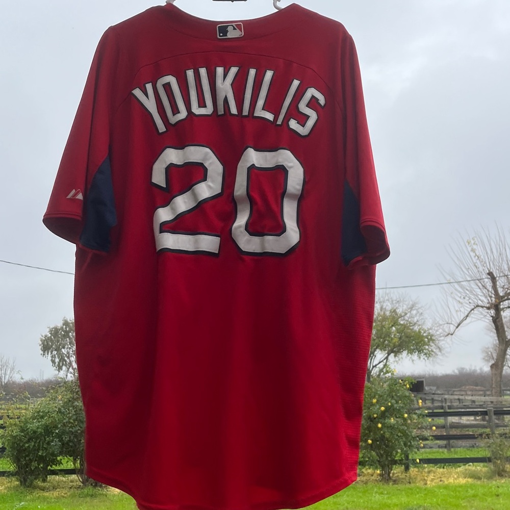 Youkilis Red Sox Red Jersey - Picture 2 of 4